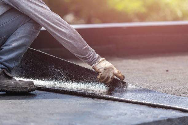Professional Basement Waterproofing technician working in Thorsby, AL